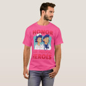 Medical Heroes DoctorナースHealthcare Doctors Men Tシャツ (正面フル)