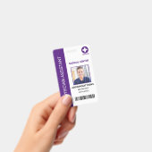 Medical Hospital Employee – 医師ナース写真ID バッジ (手持ち)