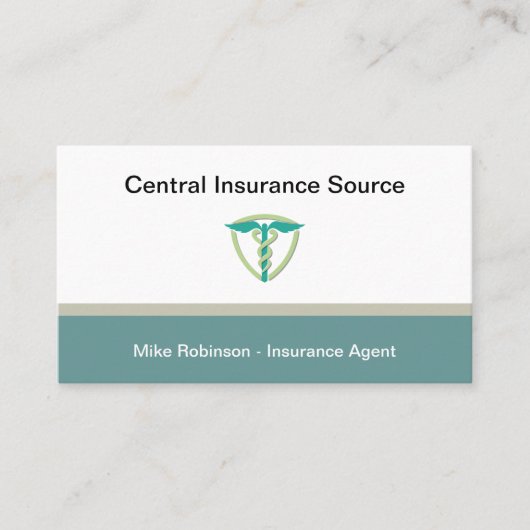 Medical Insurance Agent 名刺 (正面)