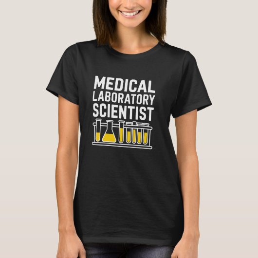Medical Laboratory Scientist、Lab Technician Lab W Tシャツ (正面)