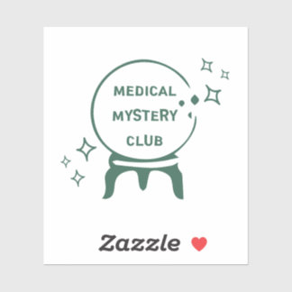"Medical Mystery Club" Funny Spoonie Awareness  シール
