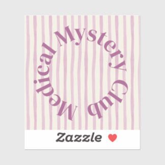 'Medical Mystery Club' Relatable Spoonie Sticker シール