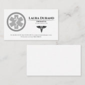 Medical Nurse Business Cards 名刺 (正面/裏面)