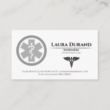 Medical Nurse Business Cards