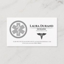 Medical Nurse Business Cards 名刺