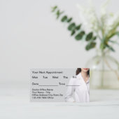 Medical Office Simple Appointment Cards 予約カード (スタンド正面)