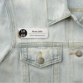 Medical Office Staff Name Tag Custom Logo 名札 (インサイチュ)