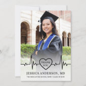 Medical Photo Graduation サンキューカード (正面)