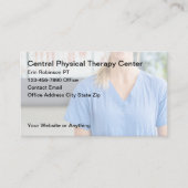 Medical Physical Therapy Services Business Cards 名刺 (正面)