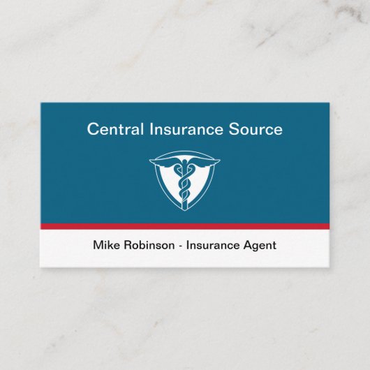 Medical Plans Insurance Agent 名刺 (正面)