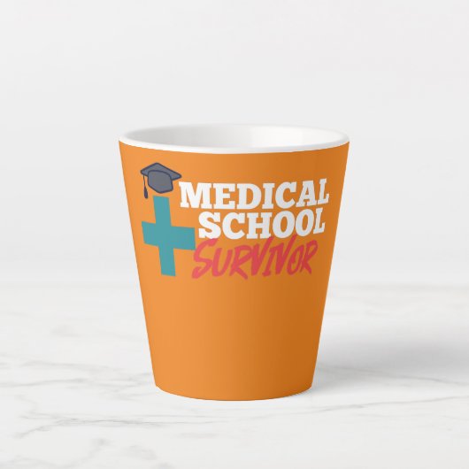 Medical School Doctor Student Med Education カフェラテマグ (正面)