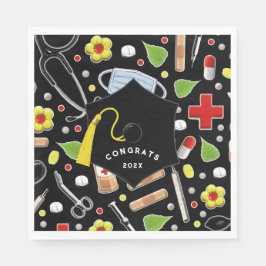Medical School Graduation スタンダードランチョンナプキン