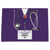Medical School Graduation ラージペーパーバッグ (正面)