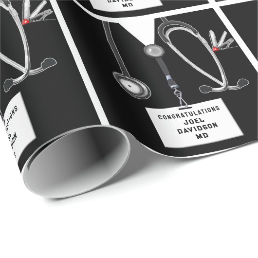 Medical School Graduation Gift ラッピングペーパー (ロールコーナー)