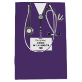 Medical School Graduation Medium Gift Bag ミディアムペーパーバッグ (正面)