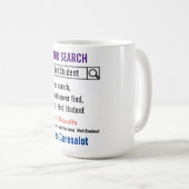 Medical Student Funny Search Gift Mug コーヒーマグカップ (正面右)