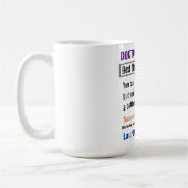 Medical Student Funny Search Gift Mug コーヒーマグカップ (左)