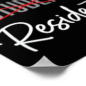 Medical Student to Resident Celebration ポスター (角)