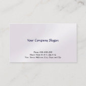 Medical Symbol医者の博士の名刺 名刺 (裏面)