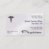 Medical Symbol医者の博士の名刺 名刺 (正面)