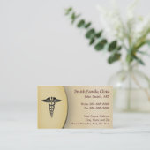 Medical Symbol医者の博士の名刺 名刺 (スタンド正面)