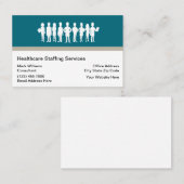Medical Tempスタッフのビジネス・カード 名刺 (正面/裏面)