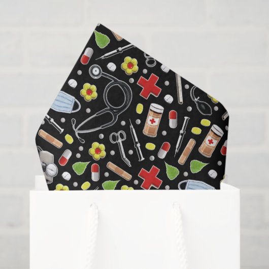 Medical Themed Gift 薄葉紙 (ギフトバッグ)