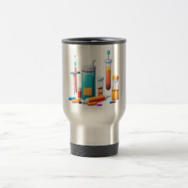 Medical Tools Cartoon Mug トラベルマグ