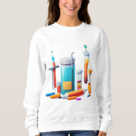 Medical Tools Cartoon Sweatshirt スウェットシャツ