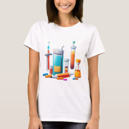 Medical Tools Cartoon Tee Tシャツ