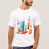 Medical Tools Cartoon Tee Tシャツ (正面)