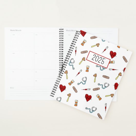 Medical Weekly/Daily Planner プランナー手帳 (ディスプレー)