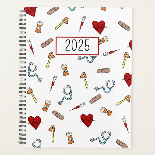 Medical Weekly/Daily Planner プランナー手帳 (正面)