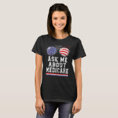 Medicare頼 Insurance Agent Broker Quotについて Tシャツ (正面フル)