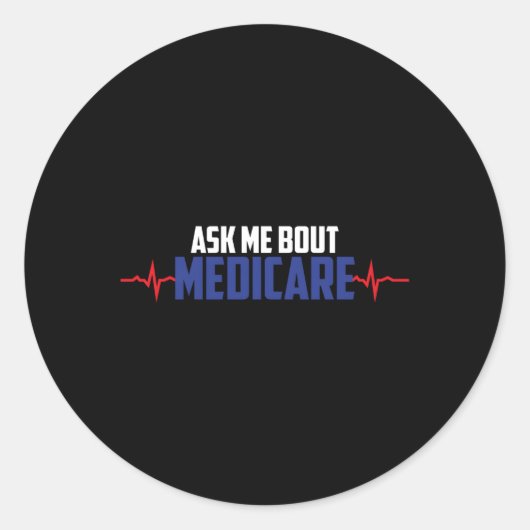 Medicare頼 Insurance Agent Hebeatについて ラウンドシール (正面)