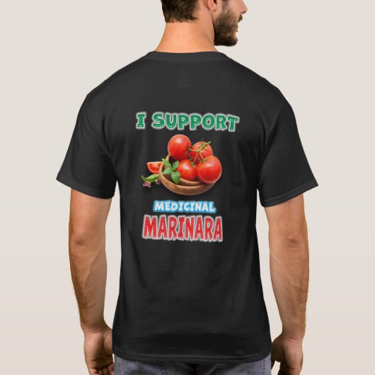Medicinal Marinara Tシャツ (裏面)