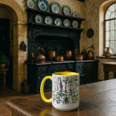 Medicinal Plants & Flowers by Adolphe Millot マグカップ