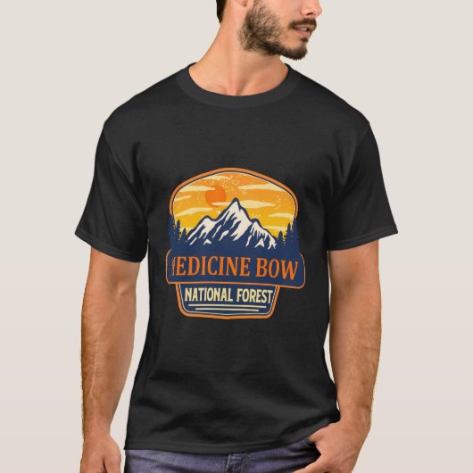 Medicine Bow National Forest 〜野生の秘密〜 Tシャツ (正面)