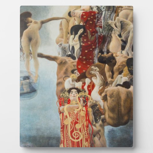 Medicine By Gustavクリムト フォトプラーク (正面)