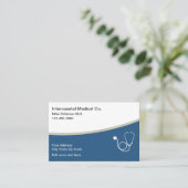 Medicine Doctor Office名刺 名刺 (スタンド正面)
