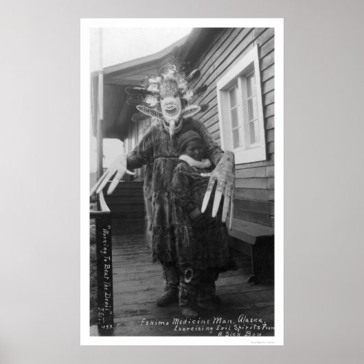 Medicine Man Eskimo 1912 ポスター (正面)
