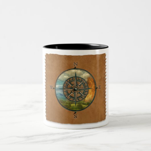 Medicine Wheel Coffee Mug ツートーンマグカップ (中央)