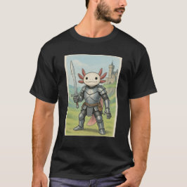 Medieval Axolotl Knight Tシャツ