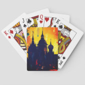 Medieval castle art deck トランプ (裏面)