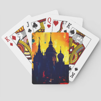 Medieval castle art deck トランプ