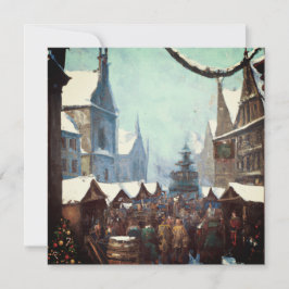 Medieval Christmas Market カード
