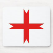 Medieval Cross of the Knights Templar マウスパッド (正面)