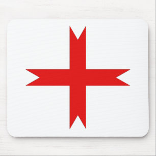 Medieval Cross of the Knights Templar マウスパッド
