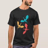 Medieval Dragons Fantasy Animals Youth Tシャツ (正面)