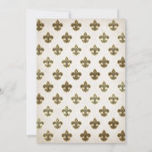 Medieval Fantasy Monogram Crest Wedding 招待状 (裏面)